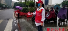 那一抹“志愿红”又上岗了
