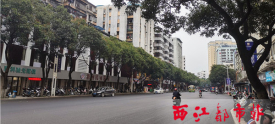 文澜路沥青路面铺设完成