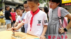 寓教于乐倡导文明新风尚
