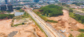 完善梧州南站周边道路