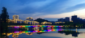 玫瑰湖夜色