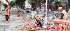 吉塘路提升改造施工