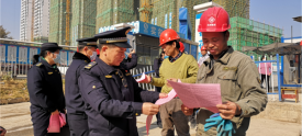 深入工地巡查 整治污染源头