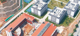 梧州学院北校区加紧建设