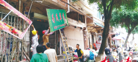 规范步行街经营秩序