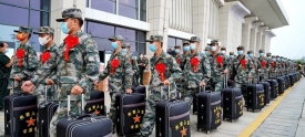 梧州市举行秋季新兵入伍仪式