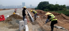 高旺片区道路粗通