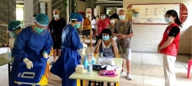 梧州市各界社会组织志愿者积极投身防疫一线