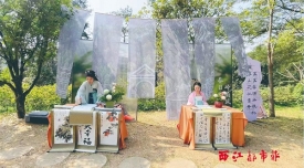 文明旅游丨“春日雅集·岭南风韵”古风踏春会吸引游客拍照“打卡”