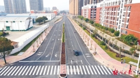 文明城市创建丨三业路贯通