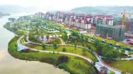 文明城市创建丨古凤公园美如画