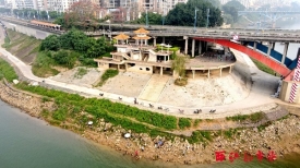 文明城市创建丨沿江休闲设施提升