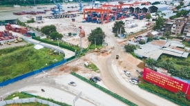 文明城市创建丨逐段提升塘源路