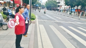 志愿服务丨志愿交通劝导 共促文明出行