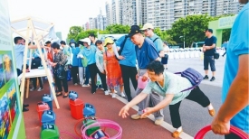 文明实践丨玩游戏　学知识