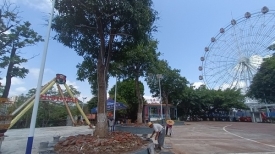 文明城市创建丨优化公园周边环境