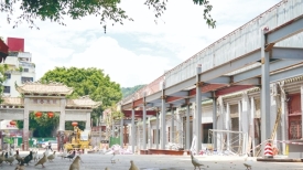 文明城市创建丨修缮改造龙母庙景区