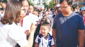 梧州市中小学校幼儿园“开学第一课”丰富多彩寓教于乐