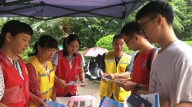 文明实践丨进校园开展安全教育