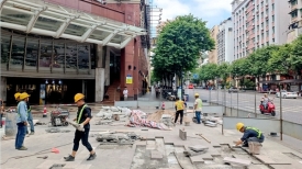 文明城市创建丨修复景点设施