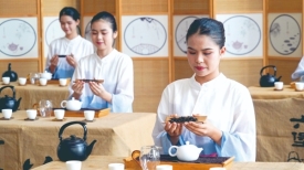梧州六堡茶秋季开茶仪式举行