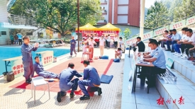 文明实践丨举办急救技能大赛