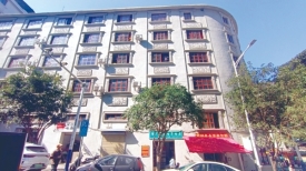 文明城市创建丨沿街楼房展新貌