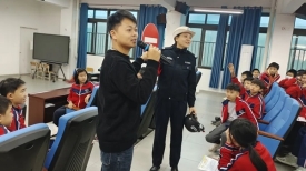 文明实践丨万秀区城南街道阜民社区开展交通安全日宣讲活动
