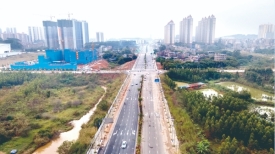 站前北路全线通车