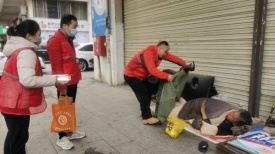 践行社会主义核心价值观丨市救助管理站保障流浪人员温暖过冬