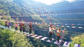 我们的节日·春节丨蒙山县春节假期旅游市场供需两旺