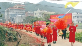 乡风文明丨岑溪市各地举办外嫁女回娘家团聚活动