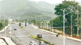 文明城市创建丨南岸道路展新貌