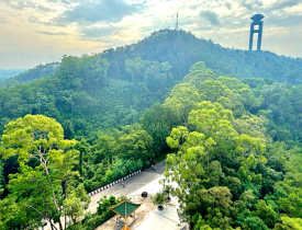 漫步山间欣赏夏日美景
