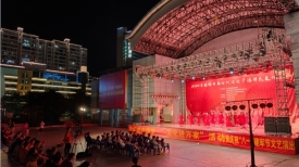 群众文化演出庆祝建军节
